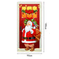 Kerstversiering voor de voordeur