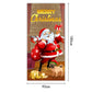 Kerstversiering voor de voordeur