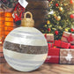 🎄Vroege kerstuitverkoop 49% KORTING - Buiten kerst PVC opblaasbare versierde bal