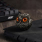 Realistische Lucky Owl Guardian beeldje