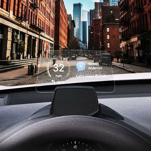 ⚡Laatste dag 50% UIT 🚗DE BESTE HEAD-UP DISPLAY +🔋DRAADLOZE OPLADER