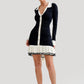 Women's Elegant Pleated Dress