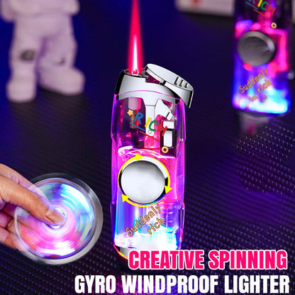 Creatieve winddichte gyroscopische rotatieaansteker