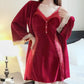 🎀Women's Sexy Camisole Lace Pajamas