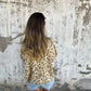 Vintage Kapel Bedrukt Shirt Met Lange Mouwen