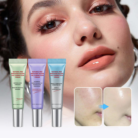 💓Koop 2, krijg 1 gratis💓Natural Red Brighten Water-Gel Correctiecrème