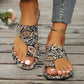 Lichtgewicht orthopedische platte sandalen voor dames🩴🎨Vintage en modern gecombineerd