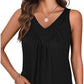 Women's V-Neck Sleeveless Tank Top