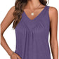 Women's V-Neck Sleeveless Tank Top
