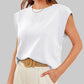 💖Beperkt Verkoop 50% KORTING💖Eenvoudige Kleur Ronde Hals Mouwloos Blouse