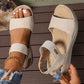 Comfortabele, casual sandalen voor dames in retrostijl