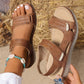 Comfortabele, casual sandalen voor dames in retrostijl