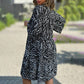 🌺Seasonal Styles💐 Casual Loose Printed V-Neck Flowy Dress