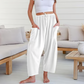 💥Speciale prijs deze week £ 18,99🎁☀️Dames linnen wijde broek met zakken