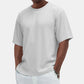 Heren Casual Veelzijdig Gestructureerd Crew Hals T-shirt