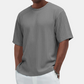 Heren Casual Veelzijdig Gestructureerd Crew Hals T-shirt