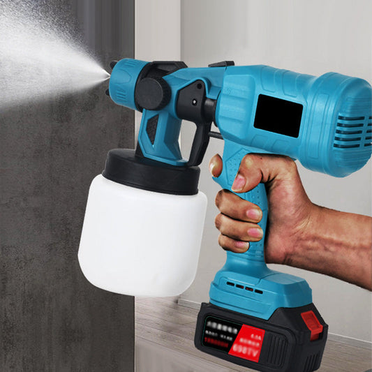 🎨【PROFESSIONELE SNOERLOZE VERFSPUIT】NU 50% KORTING!Krachtige Elektrische Spuit - Perfect voor Klussen & Doe-Het-Zelf! 🔋✨