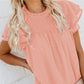Elegante, losse damestop met stippen