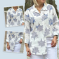 🍁Dames casual overhemd met botanische print✨ €18,80 Normale prijs€37,60Aanbiedingsprijs  50 % Korting