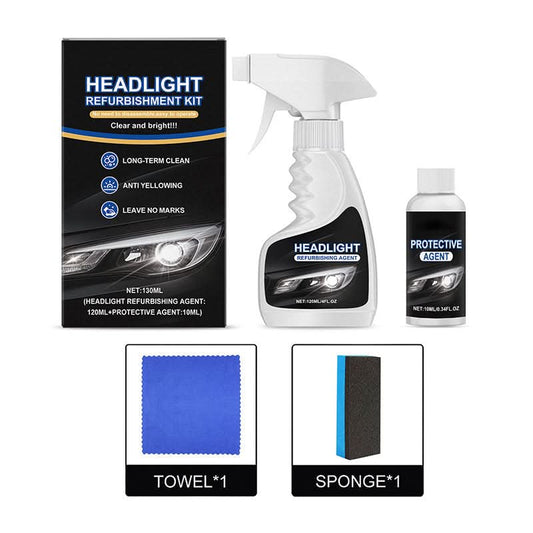 Een geheime spray van een monteur die mistige koplampen direct herstelt – zonder schuren of demonteren