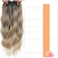 Tijdelijke halfjaarlijkse uitverkoop🔥Golvende clip-in hair topper met pony voor dunner wordend haar