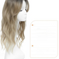 Tijdelijke halfjaarlijkse uitverkoop🔥Golvende clip-in hair topper met pony voor dunner wordend haar