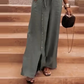 Tijdloos Tweedelig Set in Effen Kleur(Top + Broek)