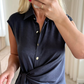 Losse, casual jurk met strikceintuur voor dames