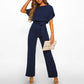 Jumpsuit met hoge taille en wijde pijpen voor damesZerist schen