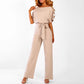Jumpsuit met hoge taille en wijde pijpen voor damesZerist schen
