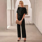 Jumpsuit met hoge taille en wijde pijpen voor damesZerist schen