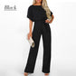 Jumpsuit met hoge taille en wijde pijpen voor damesZerist schen
