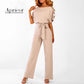 Jumpsuit met hoge taille en wijde pijpen voor damesZerist schen
