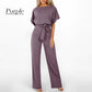 Jumpsuit met hoge taille en wijde pijpen voor damesZerist schen