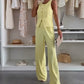 🌸Zomeraanbieding 49% KORTING🌸Damesset van mouwloos topje en lange broek