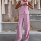 🌸Zomeraanbieding 49% KORTING🌸Damesset van mouwloos topje en lange broek