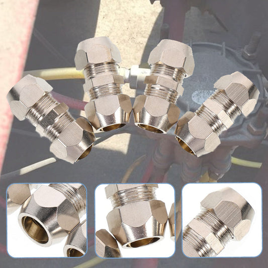 🎉【Aanbieding】🎉🔧 Snelkoppeling Luchtleiding Connector | IJzer | Lekvrij | 2/3/4 Stuks🏭