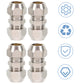 🎉【Aanbieding】🎉🔧 Snelkoppeling Luchtleiding Connector | IJzer | Lekvrij | 2/3/4 Stuks🏭