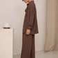 Elegante damesset bestaande uit een shirt en een broek