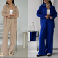 Elegante damesset bestaande uit een shirt en een broek