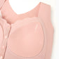 Comfortabele draadloze beha met voorsluiting voor dames