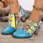 Women Wingtip Block van dames hielden Oxfords in