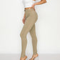 Dames met hoge taille stretchy slank fit jeans