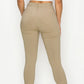 Dames met hoge taille stretchy slank fit jeans