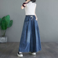 Vintage wijde denim broek