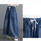 Vintage wijde denim broek
