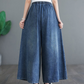 Vintage wijde denim broek