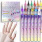 🔥Laatste dag promotie 50% KORTING🔥✨12 kleuren Nail Art Pens Set