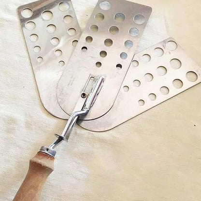 Compacte anti-aanbak drievoudige hamburger spatel