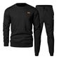 🔥55% korting🔥Heren Gebreide Jacquard 2-Delige Set - Sweatshirt & Joggingbroek